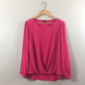 Vince Camuto Split Sleeve Top